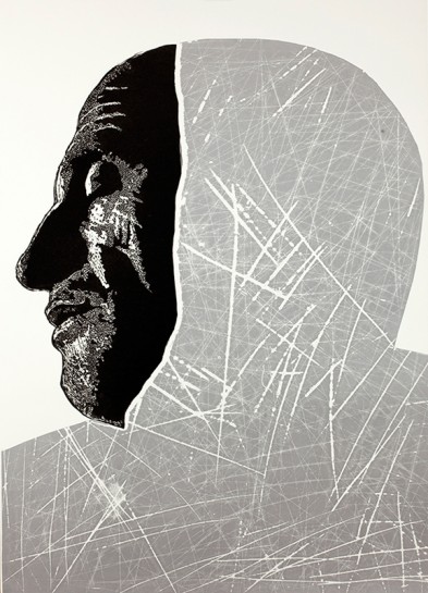 Z cyklu Głowy , grafika nr. 4