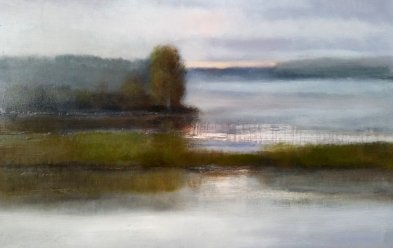 Der Morgen am Wasser
