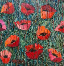 Red flowers		Izabela Markowska